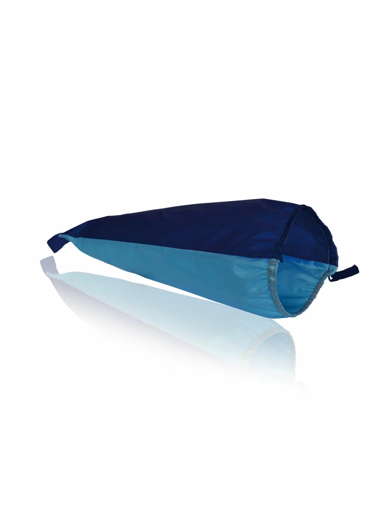 sim-slide An- und Ausziehhilfe für Kompressionsstrümpfe mit offener Fußspitze, Seitenansicht – erleichtert An- und Ausziehen