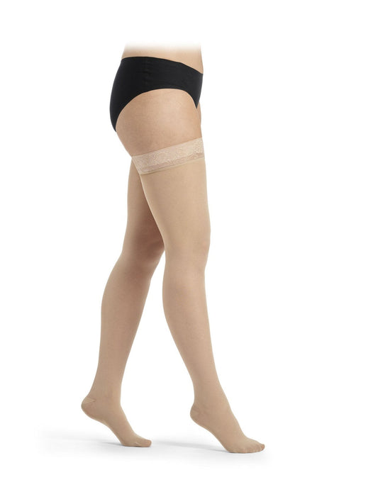 Sigvaris Highlight for women Schenkelstrümpfe skin Seitenansicht - Komfort