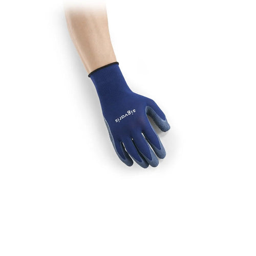 Sigvaris Textilhandschuhe, Handaußenseite – griffige Latexbeschichtung, hautfreundliches textiles Gestrick