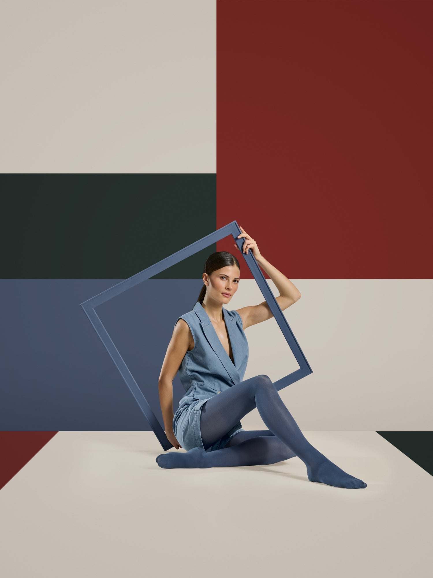 Style SEMITRANSPARENT collant