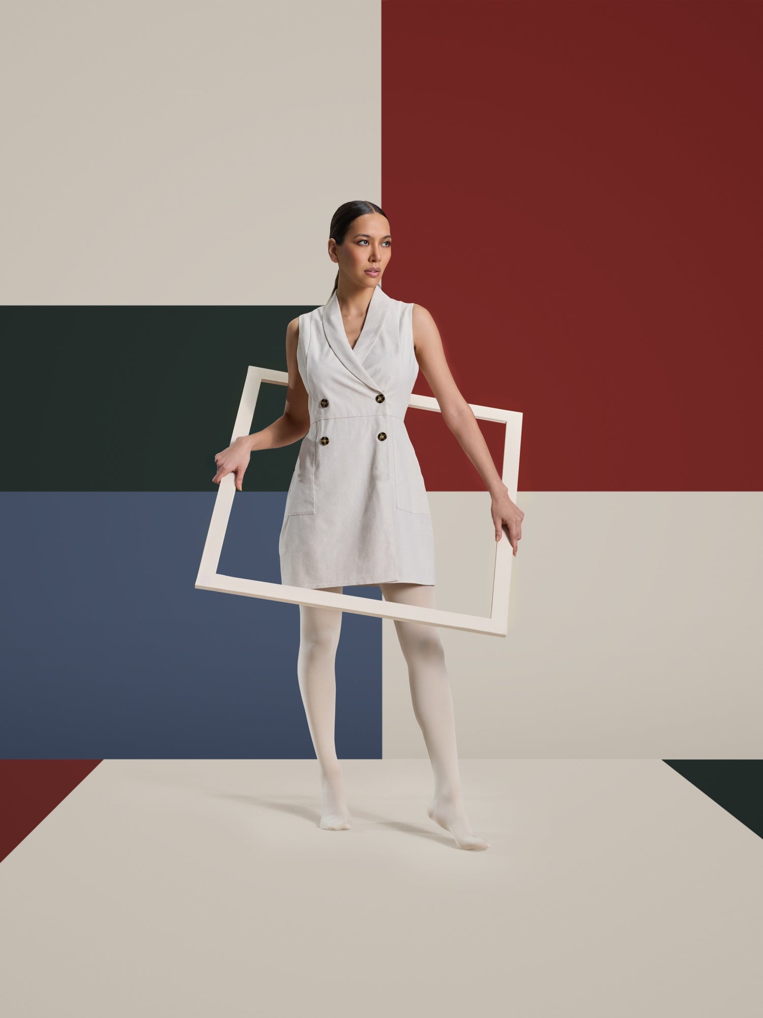 Style SEMITRANSPARENT collant