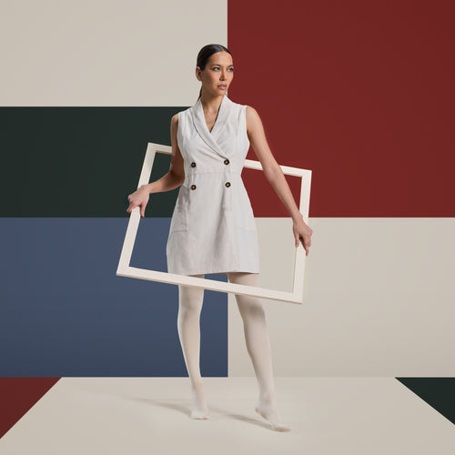 Style SEMITRANSPARENT collant