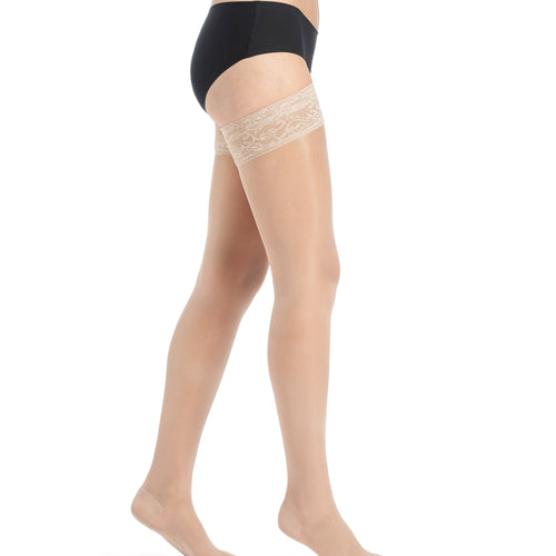 DELILAH 140D maglia liscia calze alla coscia