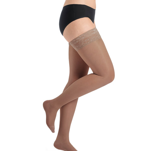 DELILAH 140D maglia liscia calze alla coscia