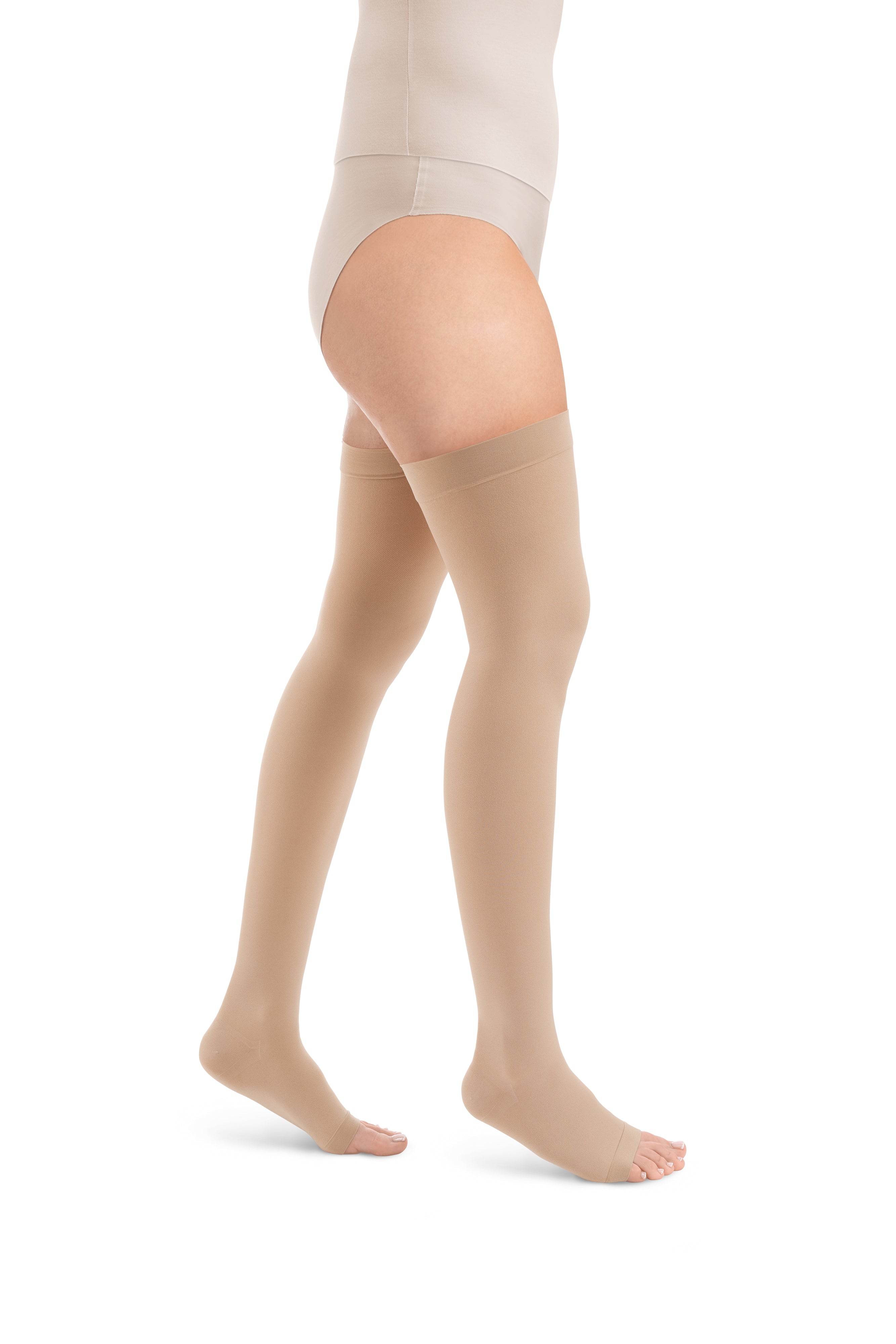 Essential CLASSICAL Halbschenkelstrümpfe offene Fussspitze