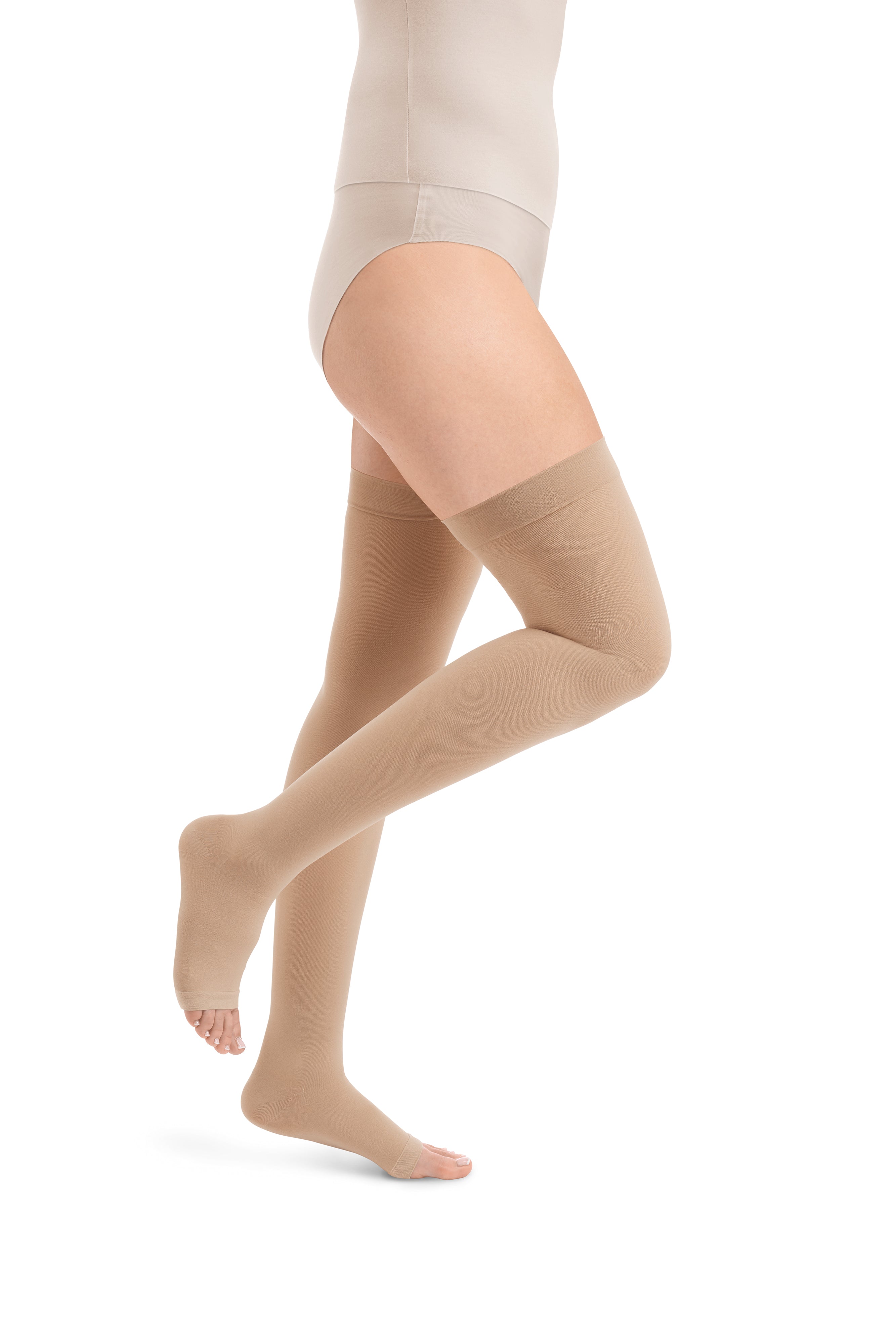 Essential CLASSICAL Halbschenkelstrümpfe offene Fussspitze