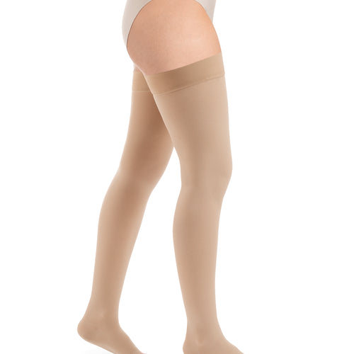 ESSENTIAL Classical Schenkelstrümpfe offene Fussspitze
