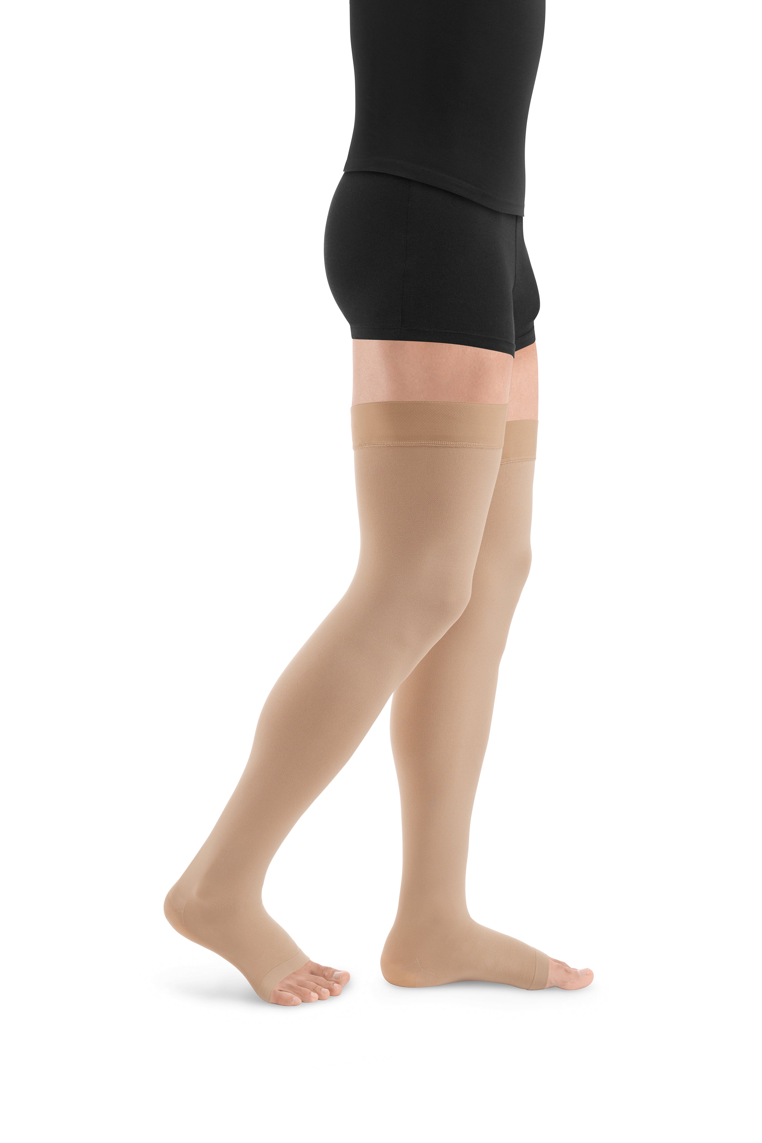 Essential CLASSICAL Halbschenkelstrümpfe offene Fussspitze