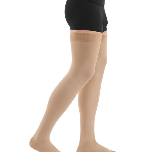 ESSENTIAL Classical Schenkelstrümpfe offene Fussspitze