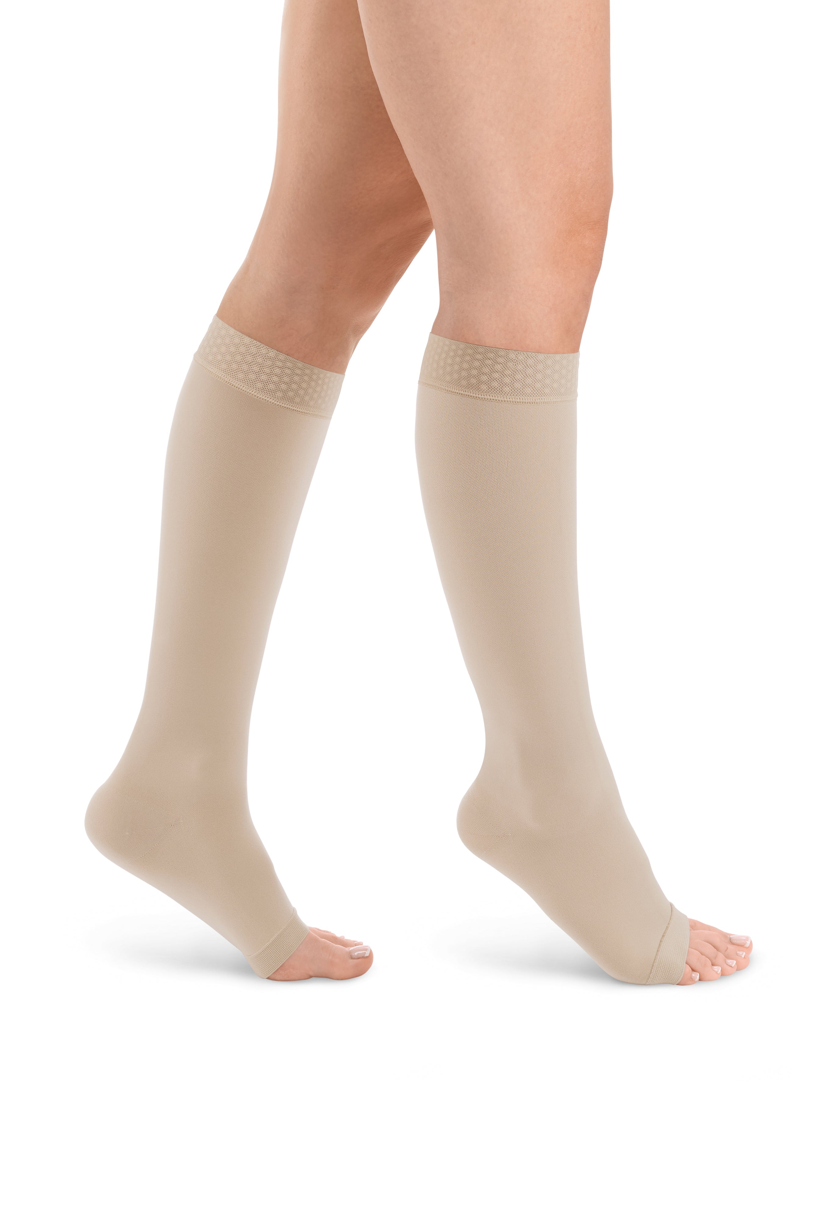 Essential COMFORTABLE bas de mollets à pointe ouverte