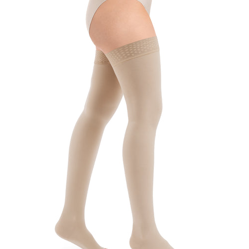 Essential COMFORTABLE Schenkelstrümpfe offene Fussspitze