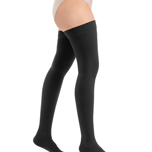 Essential COMFORTABLE Schenkelstrümpfe offene Fussspitze