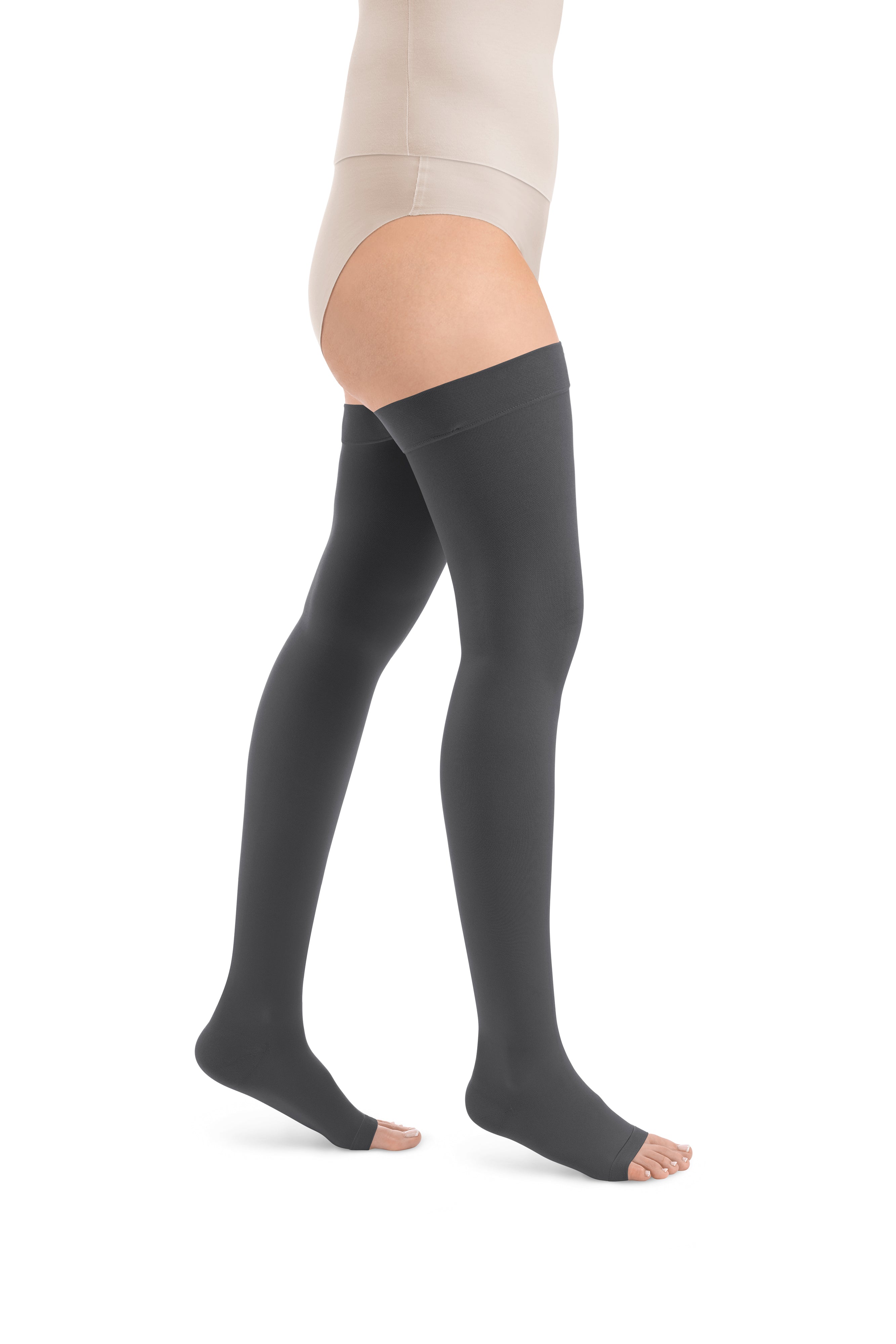 Essential COMFORTABLE Schenkelstrümpfe offene Fussspitze