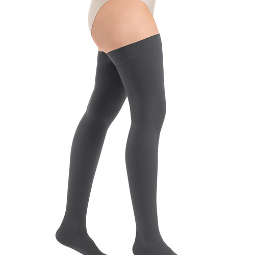 Essential COMFORTABLE Schenkelstrümpfe offene Fussspitze