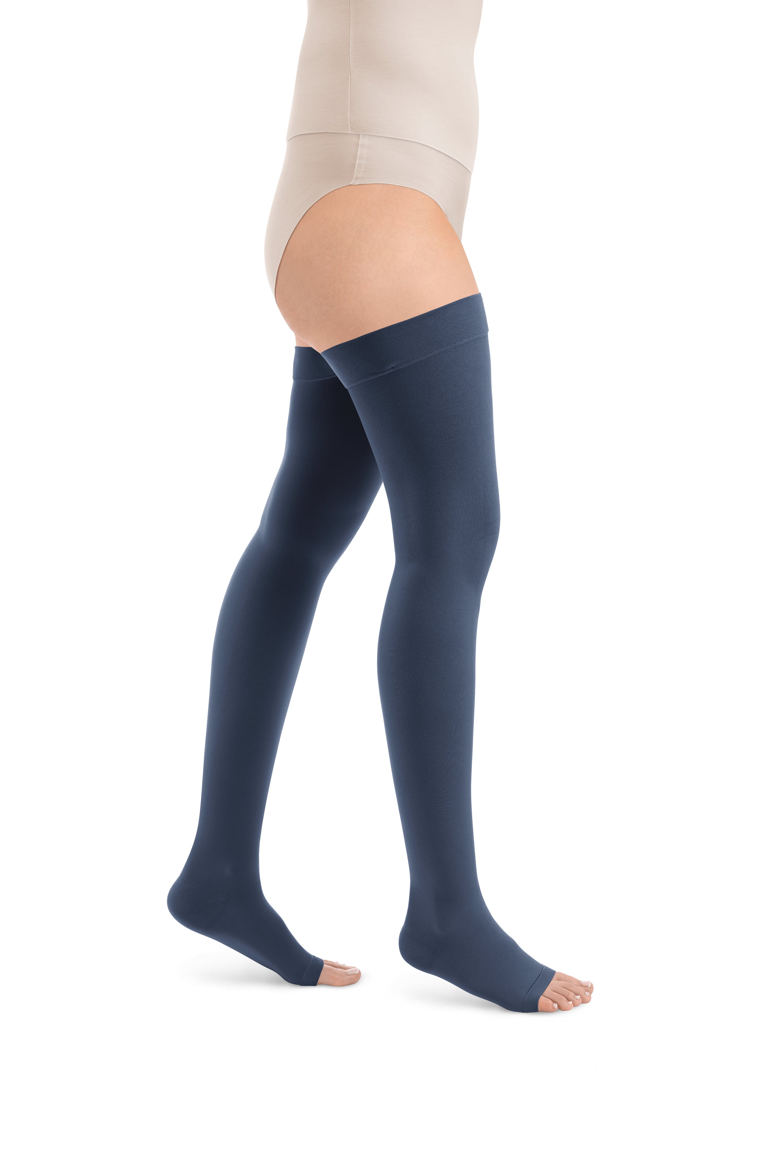 Essential COMFORTABLE Schenkelstrümpfe offene Fussspitze