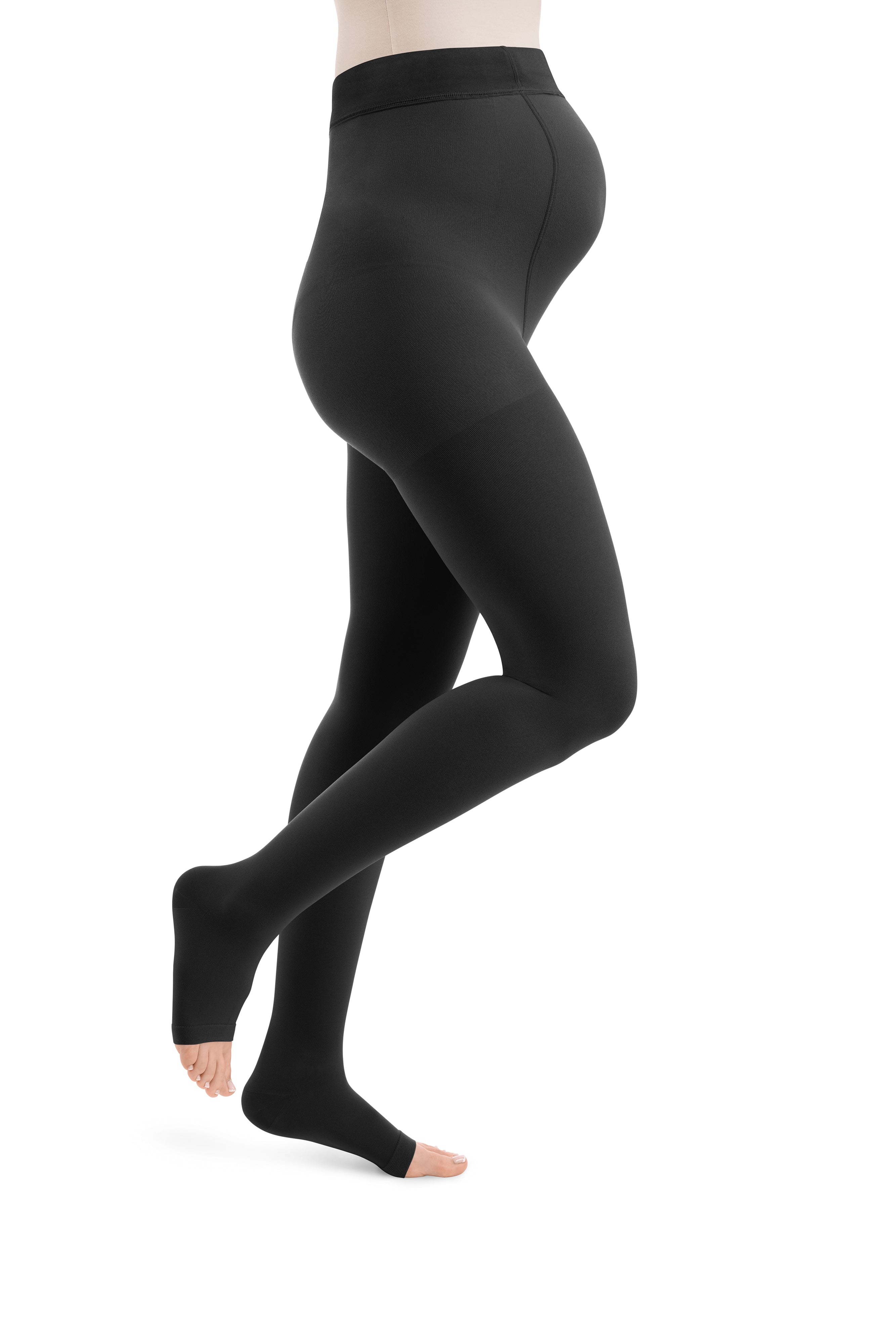 Essential COMFORTABLE Strumpfhosen Maternity offene Fussspitze