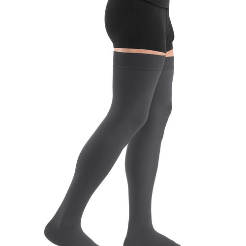 Essential COMFORTABLE Schenkelstrümpfe offene Fussspitze