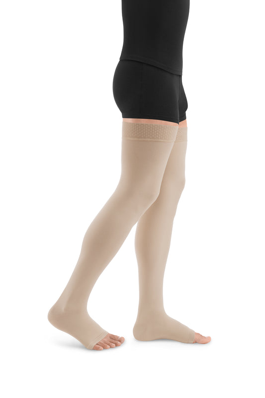 Essential COMFORTABLE Schenkelstrümpfe offene Fussspitze