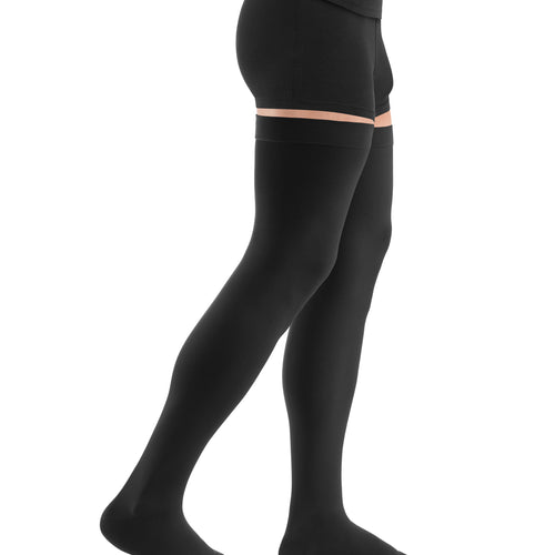 Essential COMFORTABLE Schenkelstrümpfe offene Fussspitze