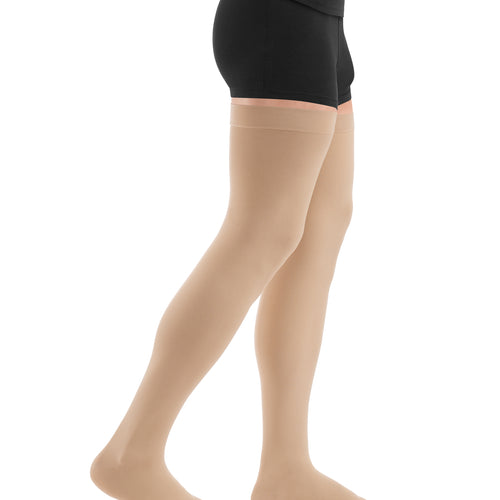 Essential COMFORTABLE Schenkelstrümpfe offene Fussspitze