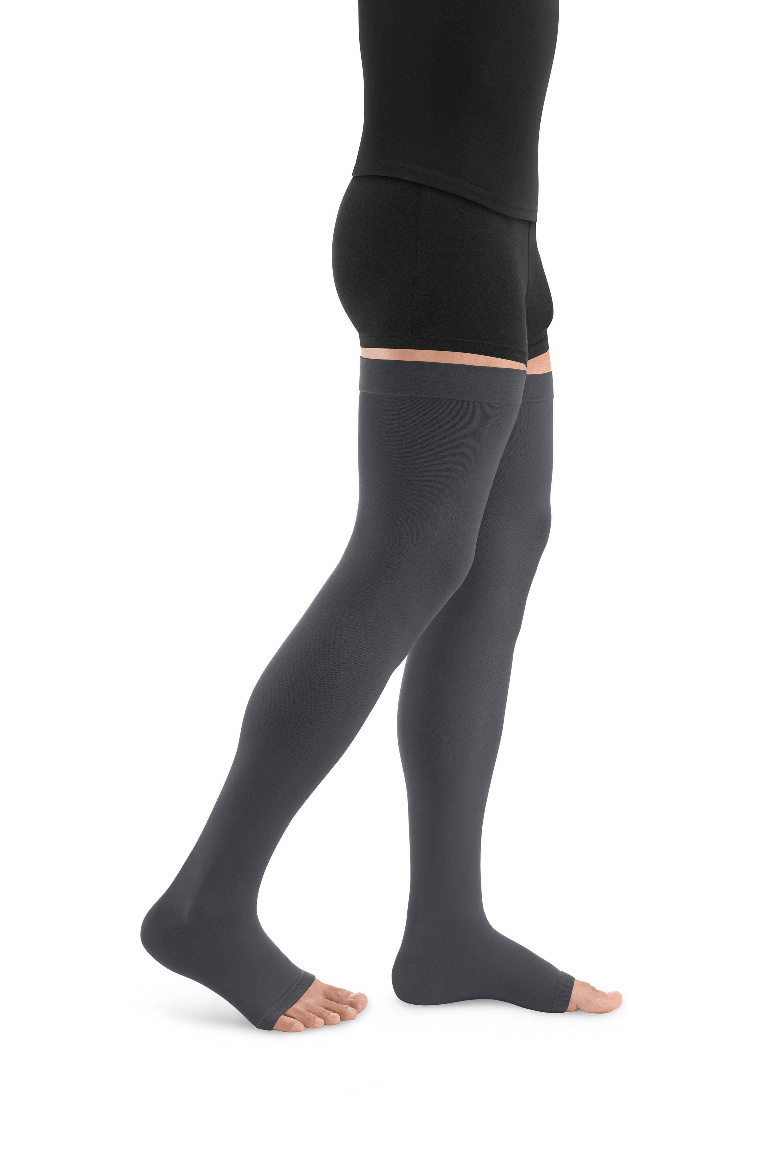 Essential COMFORTABLE Schenkelstrümpfe offene Fussspitze