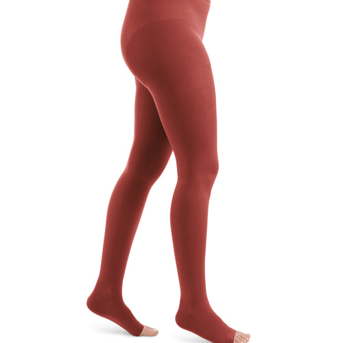 Style SEMITRANSPARENT Collants pointe ouverte