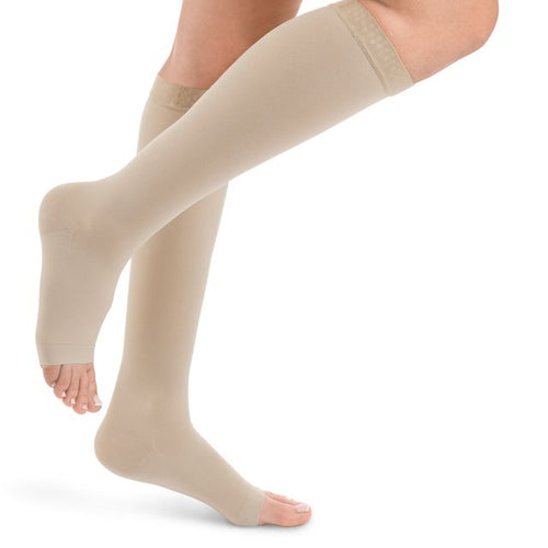 Essential CLASSICAL Kniestrümpfe offene Fussspitze