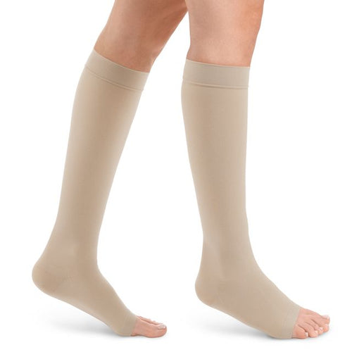 Essential CLASSICAL Kniestrümpfe offene Fussspitze