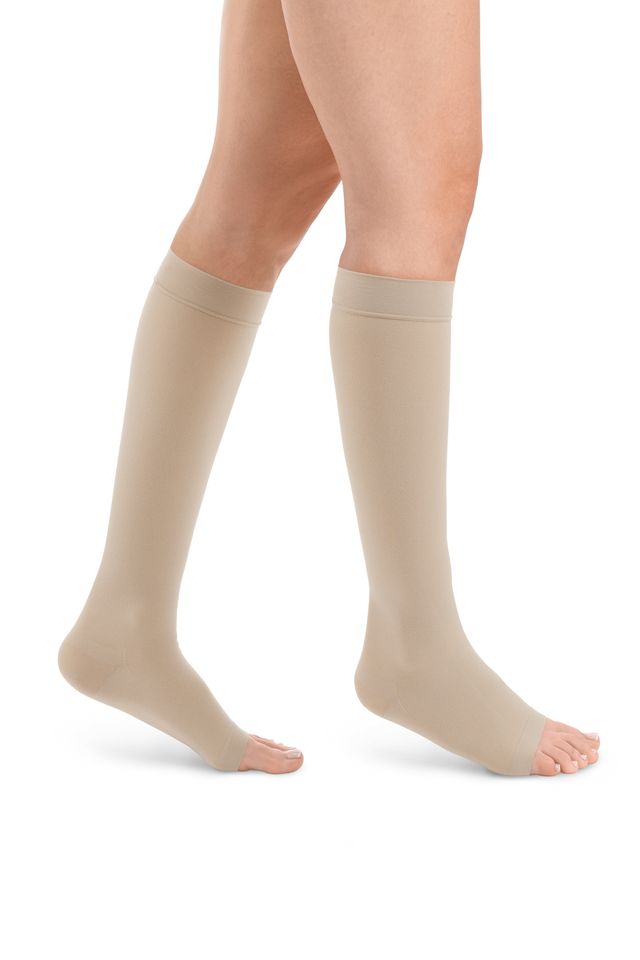 Essential CLASSICAL Kniestrümpfe offene Fussspitze