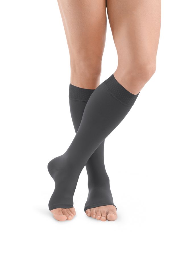 Essential COMFORTABLE Kniestrümpfe offene Fussspitze