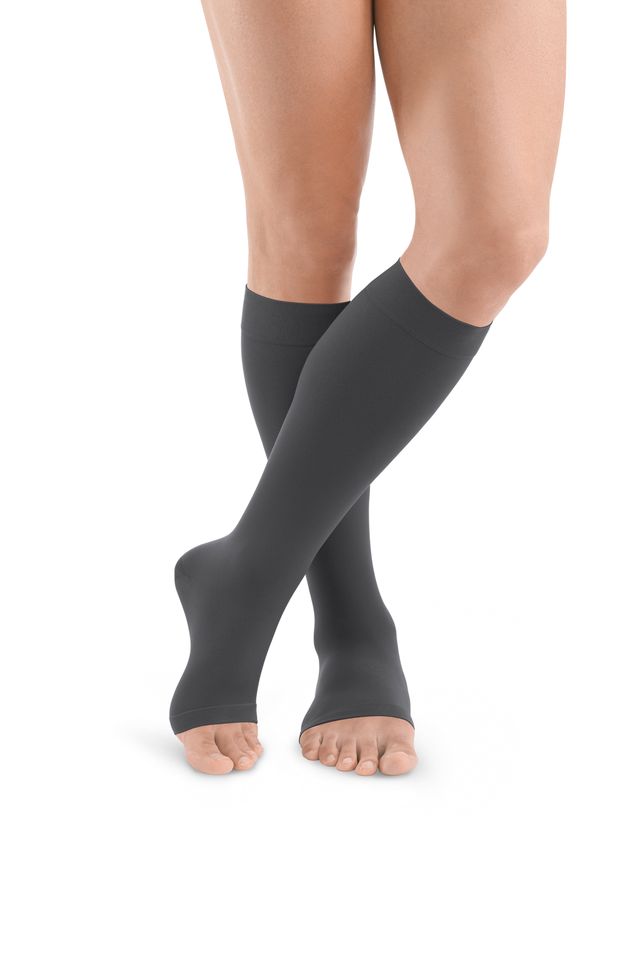Essential COMFORTABLE Kniestrümpfe offene Fussspitze