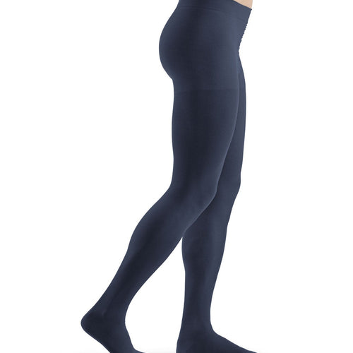 Sigvaris Essential COMFORTABLE Strumpfhosen marineblau, blickdicht, seitliche Ansicht - position 3