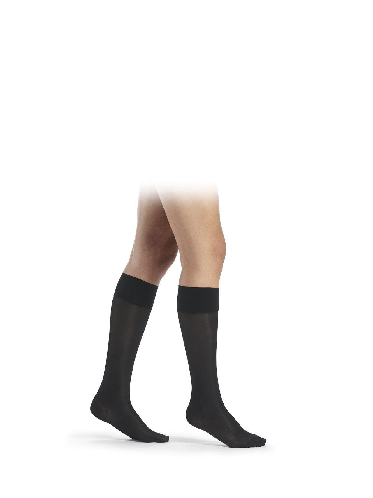 DELILAH 140D mesh Kniestrümpfe