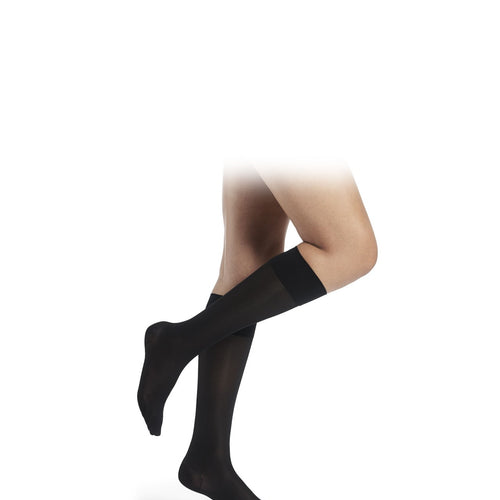 DELILAH 140D mesh Kniestrümpfe