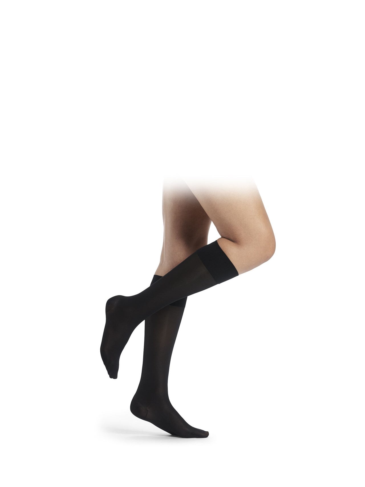 DELILAH 140D mesh Kniestrümpfe