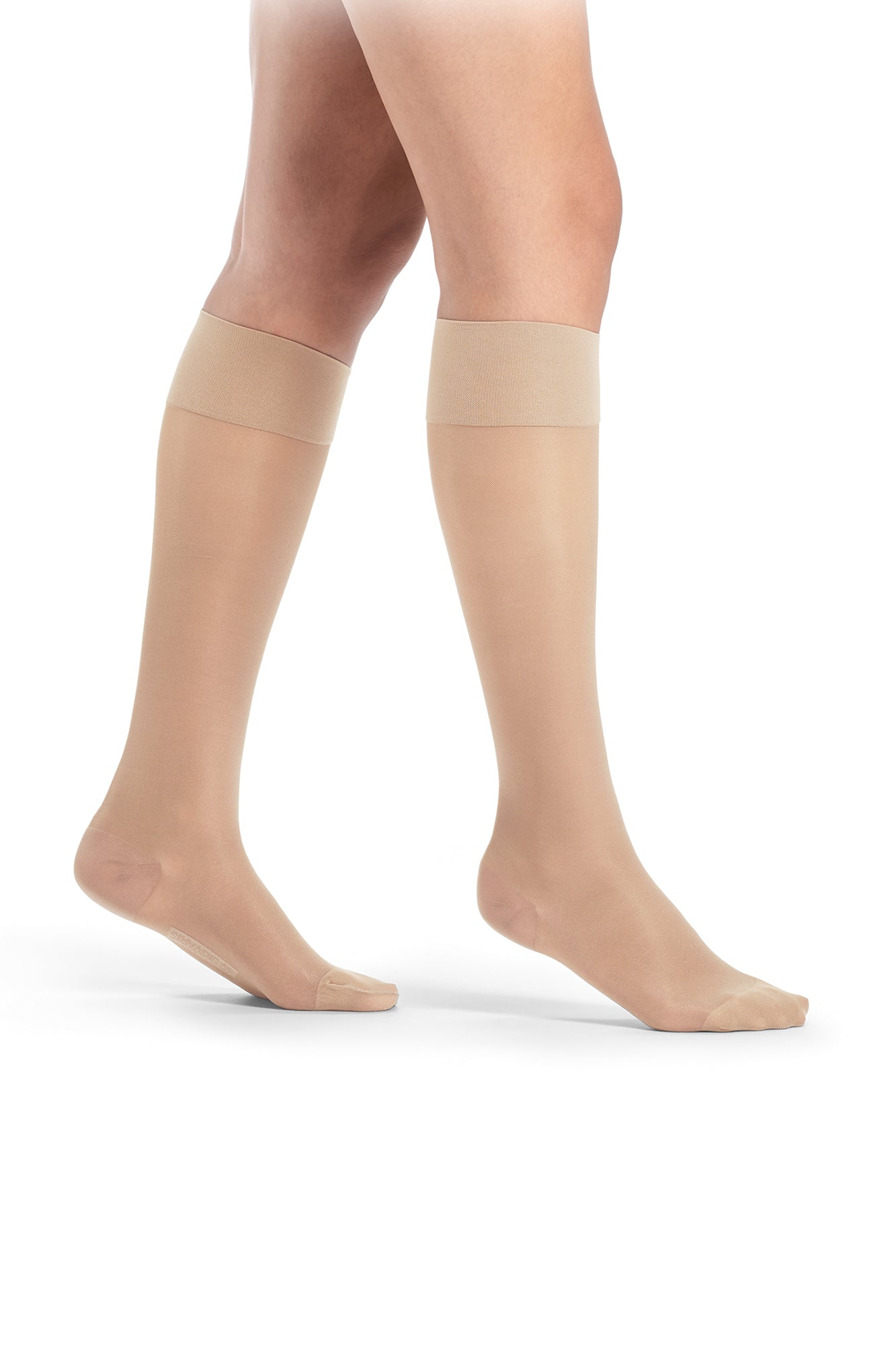 DELILAH 140D mesh Kniestrümpfe
