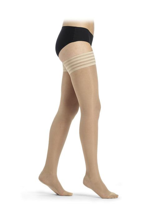 DELILAH 140D flat Schenkelstrümpfe