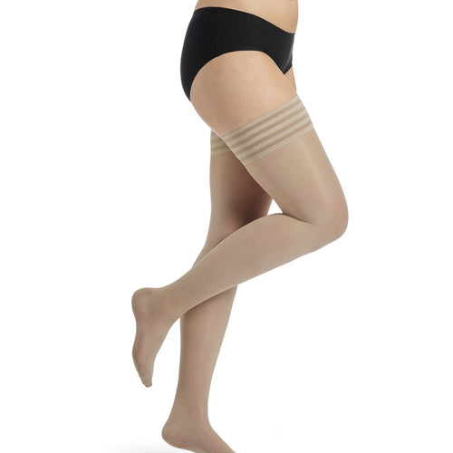 DELILAH 70D flat Schenkelstrümpfe