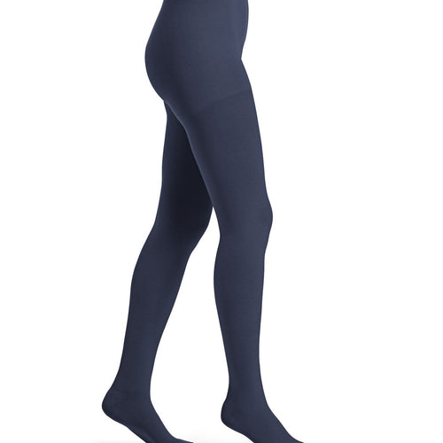 Sigvaris Essential COMFORTABLE Strumpfhosen marineblau, blickdicht, seitliche Ansicht - position 2