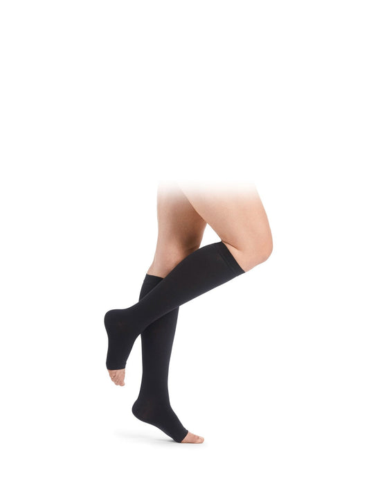 Essential COMFORTABLE Kniestrümpfe offene Fussspitze