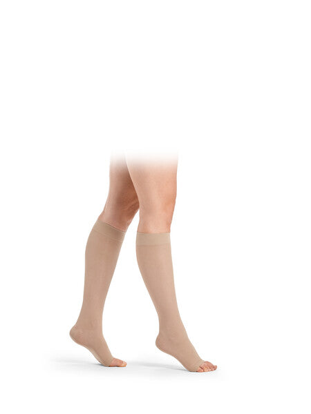 HIGHLIGHT for women Kniestrümpfe offene Fussspitze